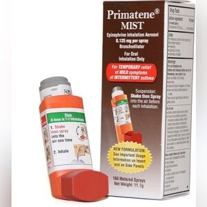 Primatene MIST Epinephrine Inhalation Aerosol Bronchodilator - 0.41oz